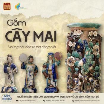 Nét đặc trưng tiêu biểu của dòng gốm Cây Mai