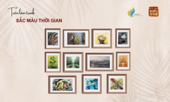 “Sắc màu thời gian” – Triển lãm tranh gây quỹ cho dự án thư viện số Nguyễn An Ninh chuyên đề Nam bộ