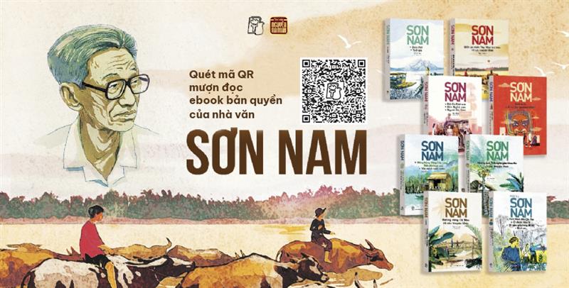 NXB Trẻ tặng thư viện số Nguyễn An Ninh bộ sách số có bản quyền của nhà văn Sơn Nam