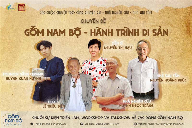 Các hoạt động trong sự kiện Gốm Nam Bộ - Dấu ấn trăm năm