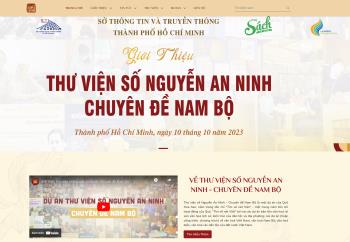 Hướng dẫn truy cập trang web Thư Viện Số Nguyễn An Ninh